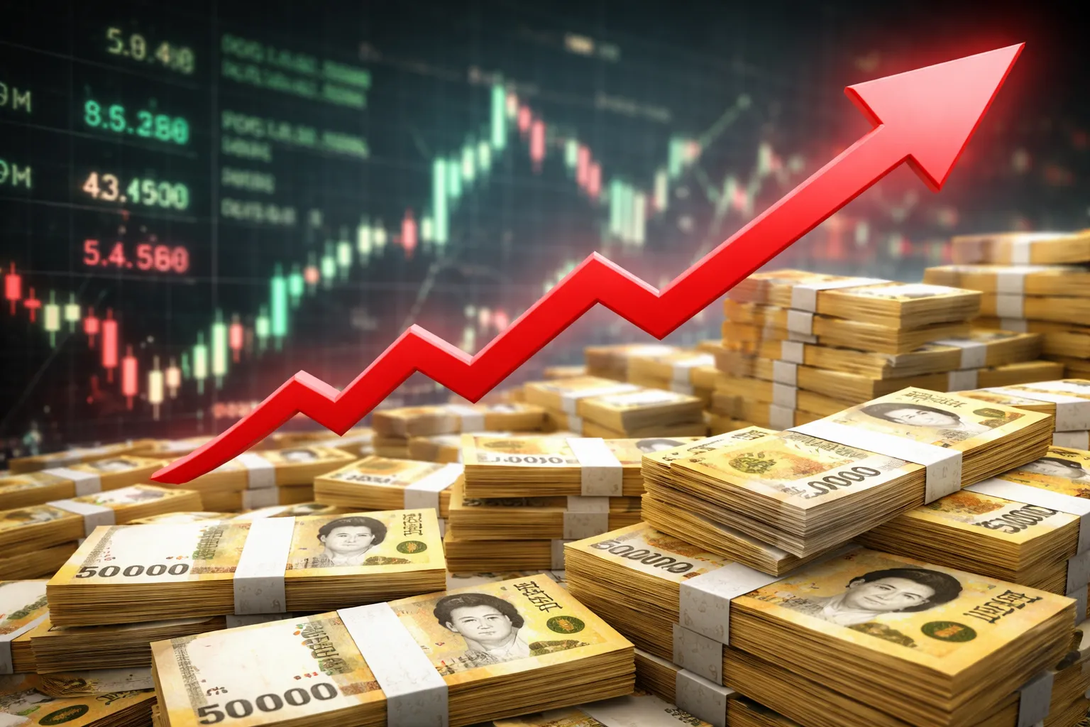 تذبذب الوون الكوري يقفز لأعلى مستوى منذ 2020 مع تصاعد توتر الشرق الأوسط